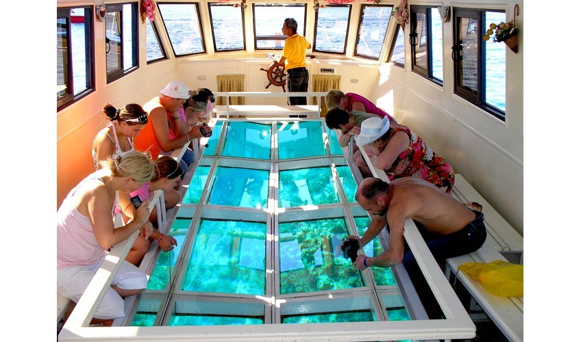 Glass Bottom Boat Ride in Havelock Island, Havelock Island